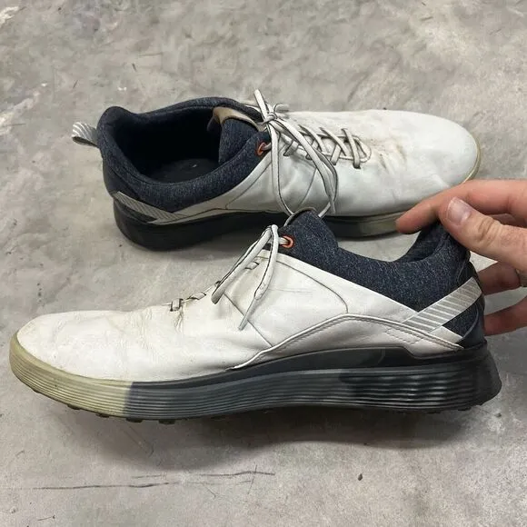 ECCO S-three Gore Tex Spikeles Golf Shoes Men Size 12