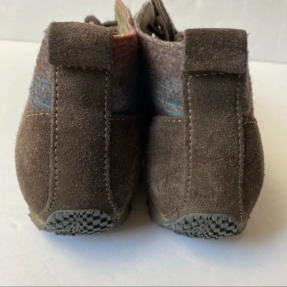 Eddie Bauer Transition Chukka Brown Suede Shoes Lace-up Womens Size 8 6180-266