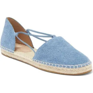 Eileen Fisher Women’s Lee Denim Blue Espadrille Flats | Size 7 Casual Slip-On