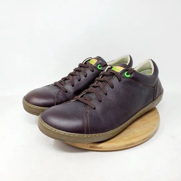 El Naturalista Shoes Mens 45 Meteo N206 Brown Leather Barefoot Comfort Sneaker