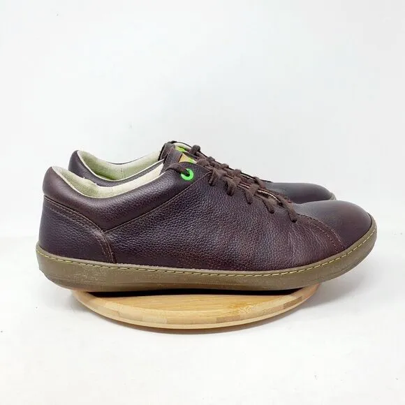 El Naturalista Shoes Mens 45 Meteo N206 Brown Leather Barefoot Comfort Sneaker
