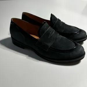 Embassy London Loafers Suede Shoes Designer Size 10 (41)