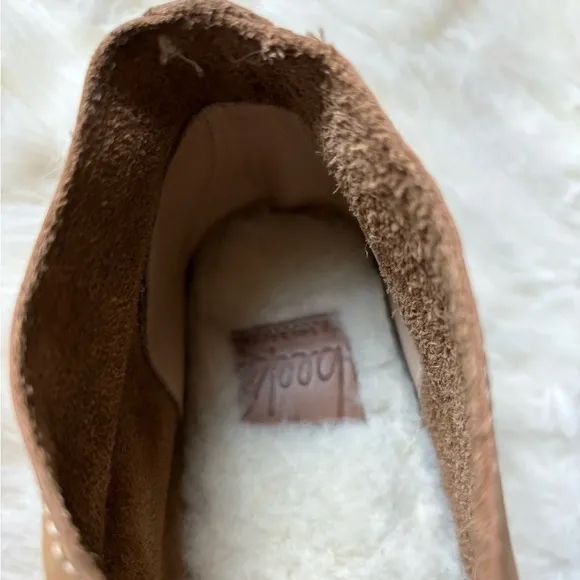 EUC | Anthropologie BEEK Women's 7 Warbler Brown Suede Ankle Boots Shoes
