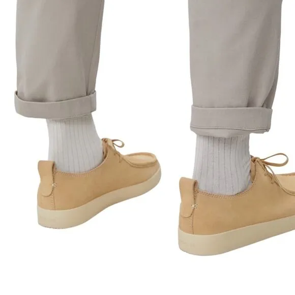EVERLANE Suede Shoes Men Sz 10 Pebble Academia Cottage Office Y2K Western NWB
