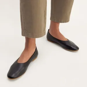 Everlane The Day Glove Black Leather Ballet Flats Size 9