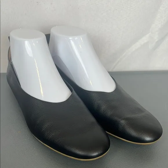 Everlane The Day Glove Black Leather Ballet Flats Size 9