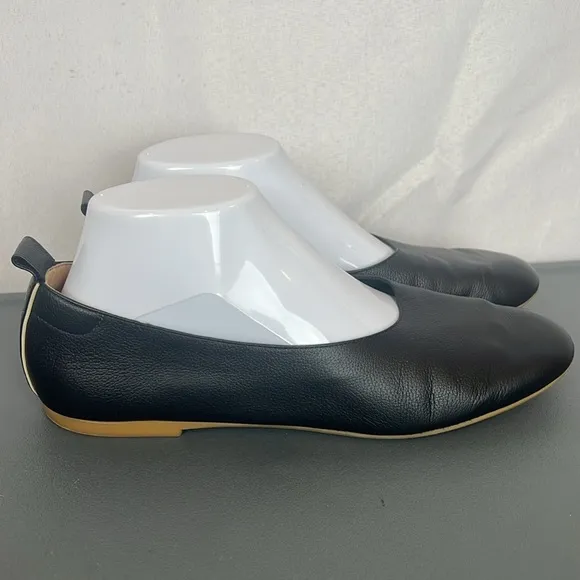 Everlane The Day Glove Black Leather Ballet Flats Size 9