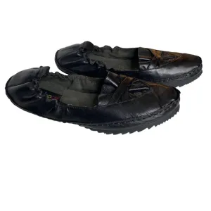 Everybody by BZ Moda Black Leather Shoes. Size 38