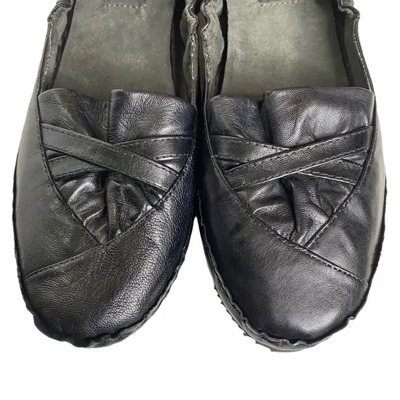 Everybody by BZ Moda Black Leather Shoes. Size 38