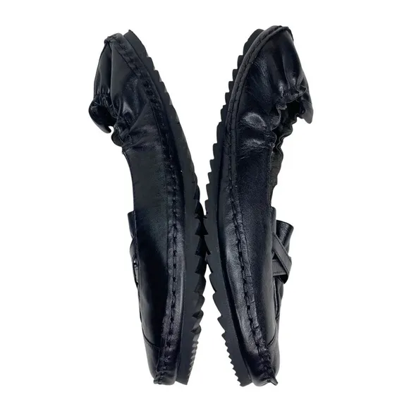 Everybody by BZ Moda Black Leather Shoes. Size 38