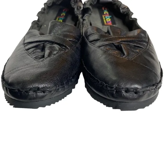 Everybody by BZ Moda Black Leather Shoes. Size 38