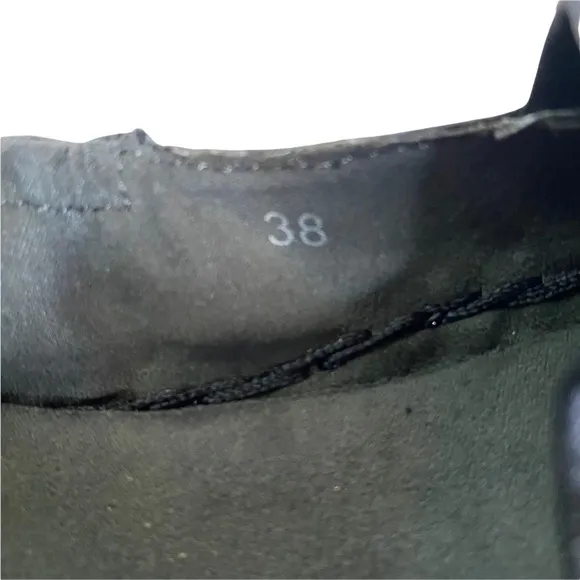 Everybody by BZ Moda Black Leather Shoes. Size 38