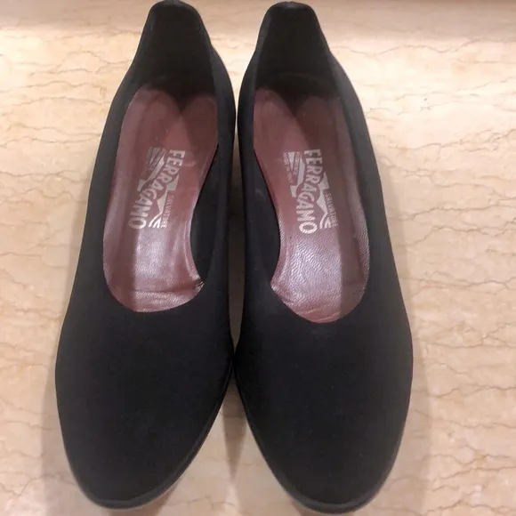 Ferragamo loafers- Black -Women