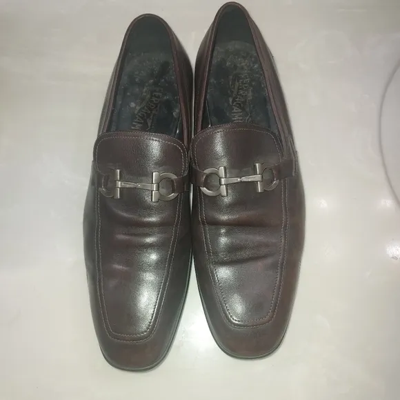 FERRAGAMO MEN BROWN SHOE 👞