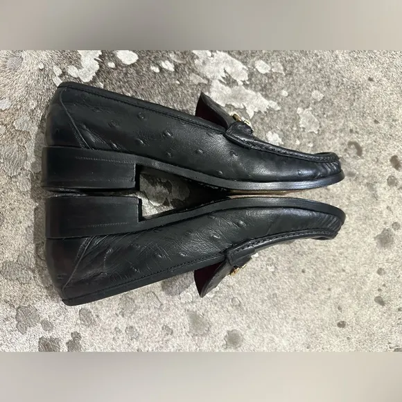 Ferragamo Ostrich Loafers
