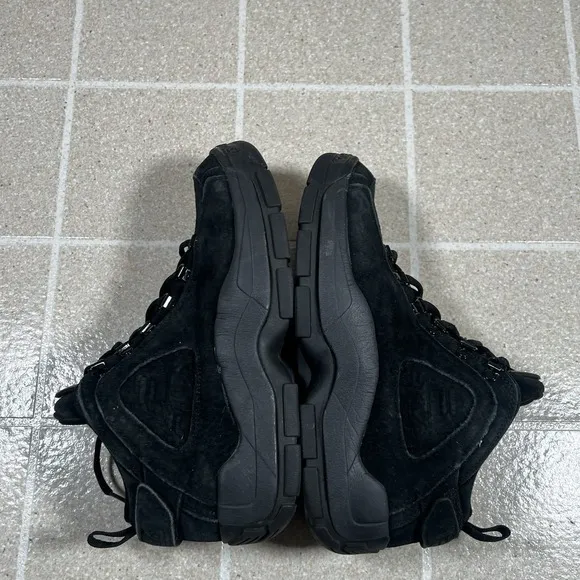 Fila Grant Hill 2 F Black Suede Athletic Basketball Shoes Size 10.5