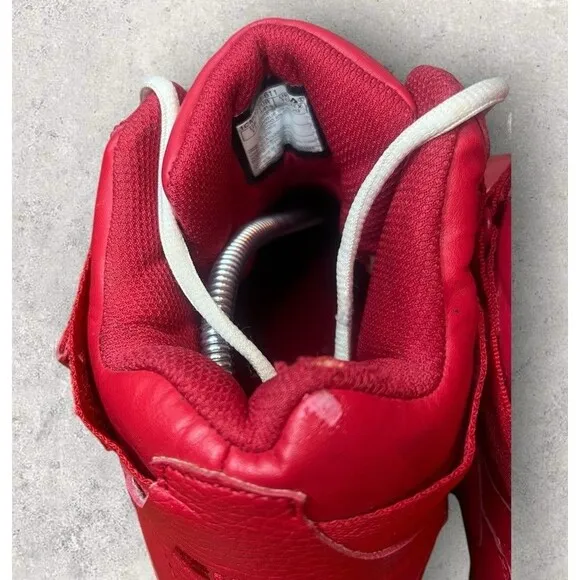 FILA MULTIVERSE BASKETBALL SHOES RED &amp; WHITE SNEAKERS #1CM00703 611 Size 11