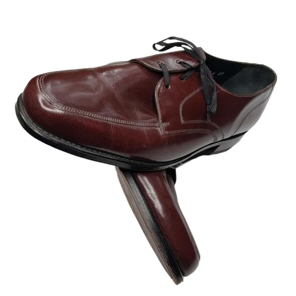 Florsheim | Cherry Red Glossy Leather Business Casual Dress Shoes Men's 8.5