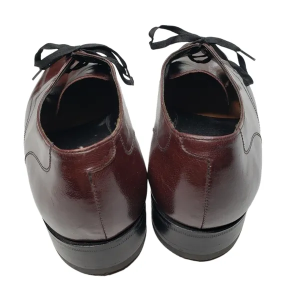 Florsheim | Cherry Red Glossy Leather Business Casual Dress Shoes Men's 8.5