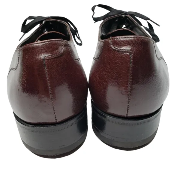 Florsheim | Cherry Red Glossy Leather Business Casual Dress Shoes Men's 8.5