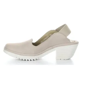 Fly London WHIT295FLY Cupido Concrete Sling-Back Pumps Shoes Size 39 EU 8 US NIB