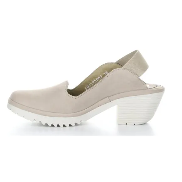 Fly London WHIT295FLY Cupido Concrete Sling-Back Pumps Shoes Size 39 EU 8 US NIB