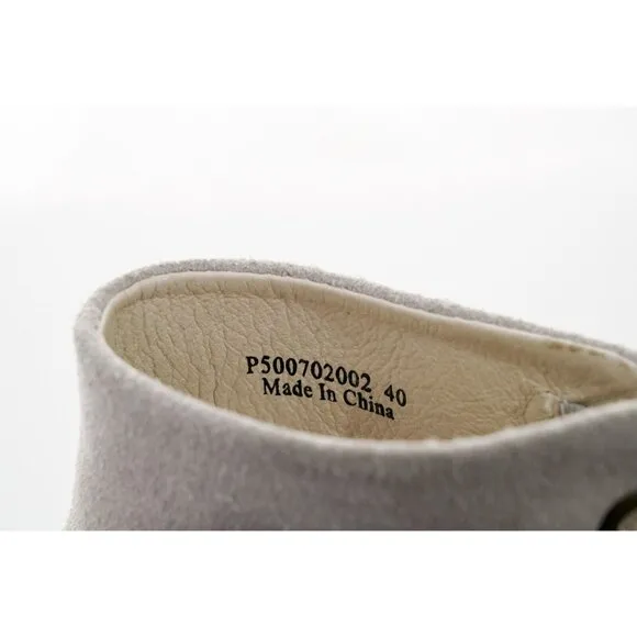 Fly London Yaba Suede Lace-Up Wedges Women's Sz 9-9.5 US / 40 EU Shoes