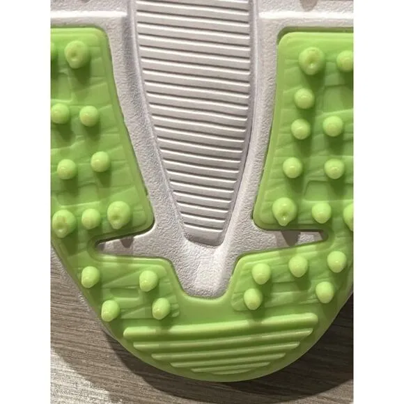 FootJoy FJ Fuel Men 10.5 M White/Navy/Lime Spikeless Golf Shoes 55452