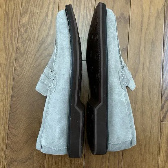 FootJoy Suede Loafer Men's Casual Shoes Size 8.5M Grey #79077 New