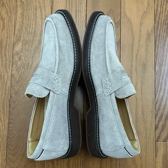 FootJoy Suede Loafer Men's Casual Shoes Size 8.5M Grey #79077 New