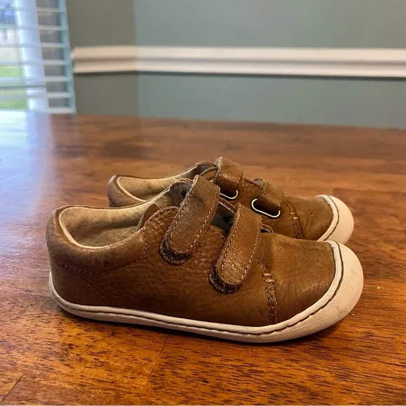 Footmates Soft Touch Henry brown shoes size 8