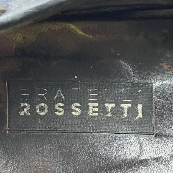 Fratelli Rossetti Brera Men Size 12 Shoes Navy Blue Suede Slip-On Tassel Loafers