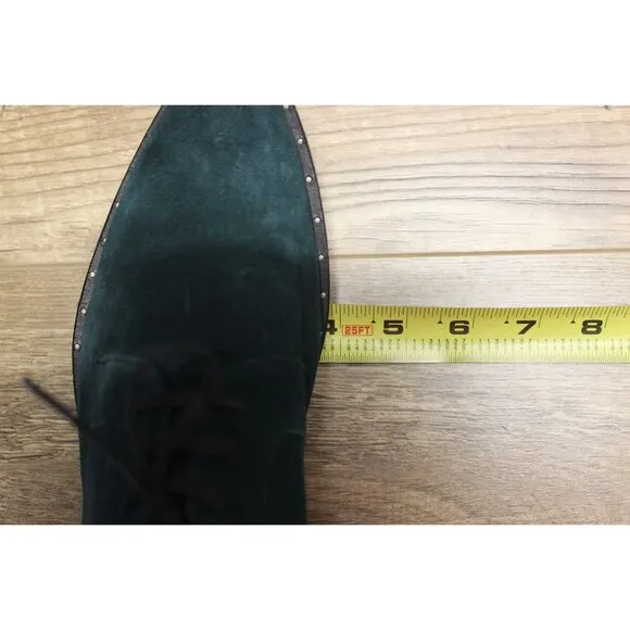 Freda Salvador women's suede leather pointed D'Orsay studded Oxford shoes