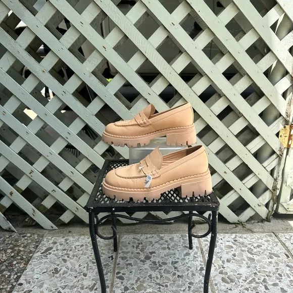 Free People Lyra Lug Sole Loafers Shoes