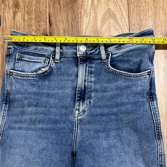 Free People We The Free Raw High-Rise Jegging In Sierra Wash