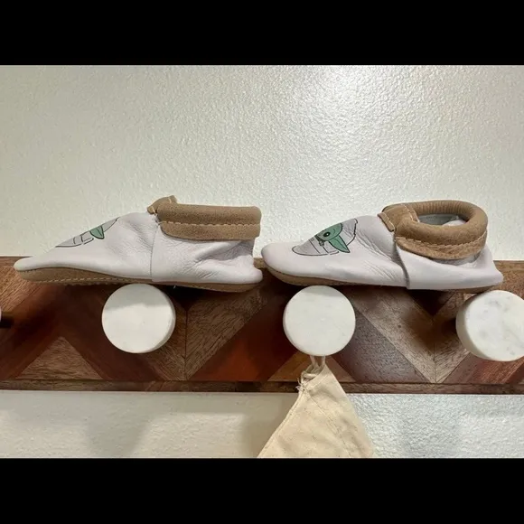 Freshly Picked moccasins shoes toddler baby Star Wars Disney mandalorian Yoda