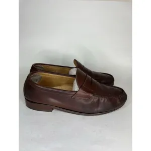 Frye Shoes Loafers Slip Ons Men Size 12M Brown Leather