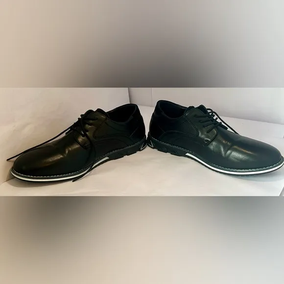 Gatsby Men's Black Leather Shoes Size 12 Excellent condition