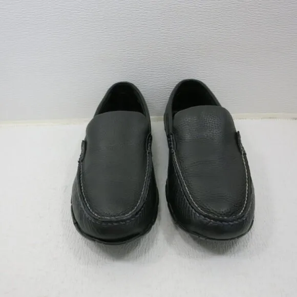 GBX Elite Pebbled Grained Leather Moccasins Men's Footwear Shoes Sz 10 M