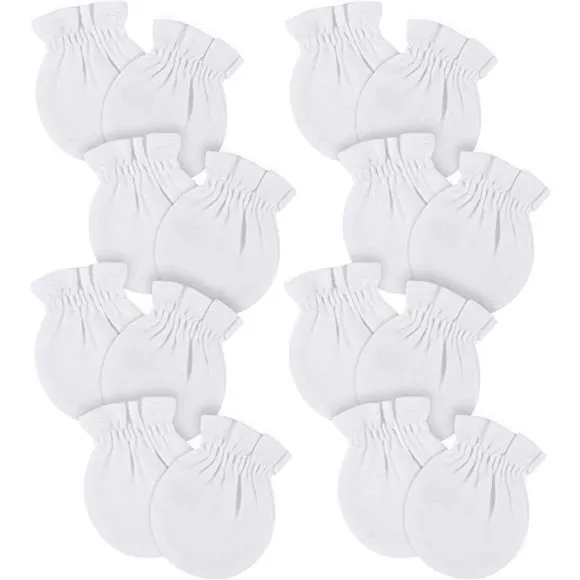 Gerber baby-girls 8-pack and 12-pack No Scratch Mittens