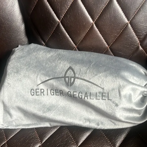 GERIGER GEGALLEL Silver Rhinestone Luxury Women Ballet Shoes Comfy Flats