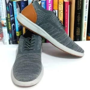 G.H. BASS CONNER KT GRAY COMFORT STRETCH OXFORD SHOES SIZE 8.5 NWT