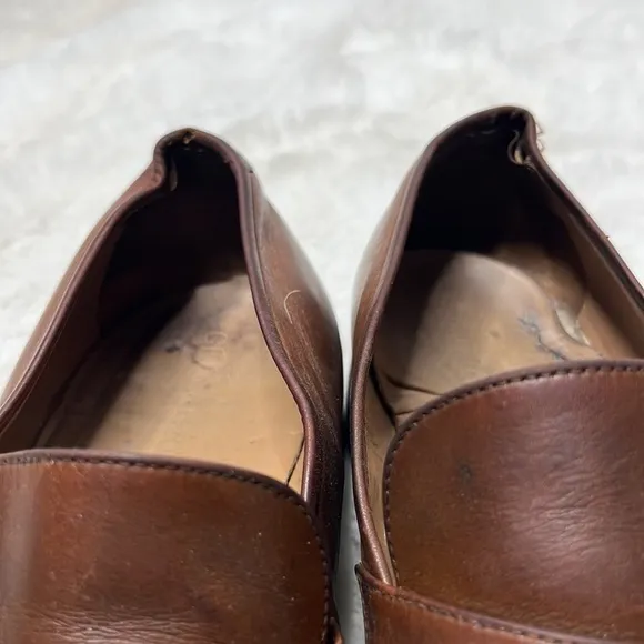 Giorgio Armani Leather Loafers SZ 45
