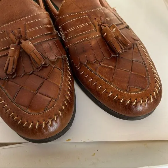 Giorgio Brutini shoes size 12. Aruba Tan loafers