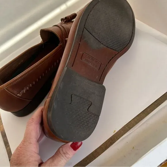 Giorgio Brutini shoes size 12. Aruba Tan loafers
