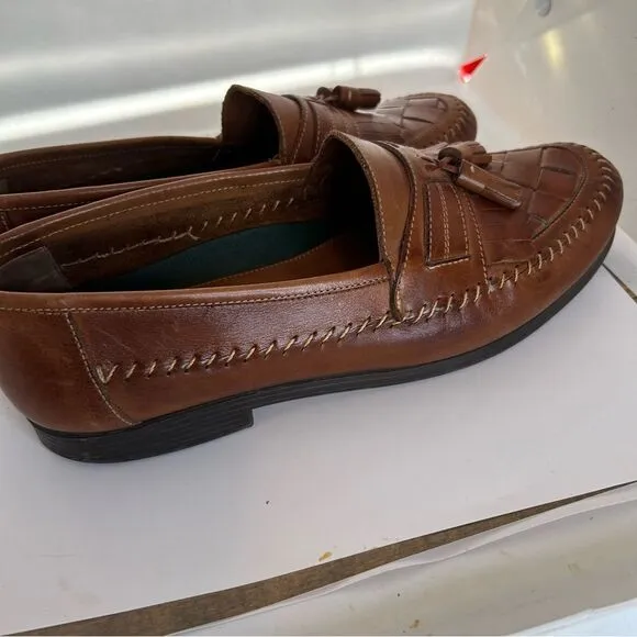 Giorgio Brutini shoes size 12. Aruba Tan loafers