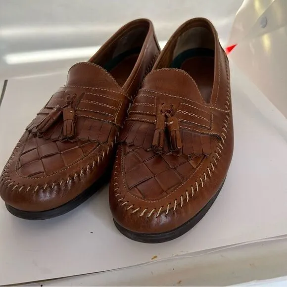 Giorgio Brutini shoes size 12. Aruba Tan loafers