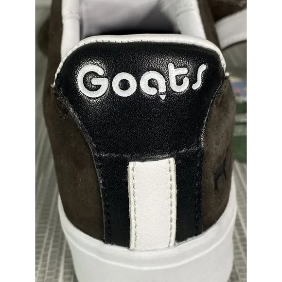 Goats Kids Girls Hook-and-Loop‎ Shoes Brown Suede Size 1