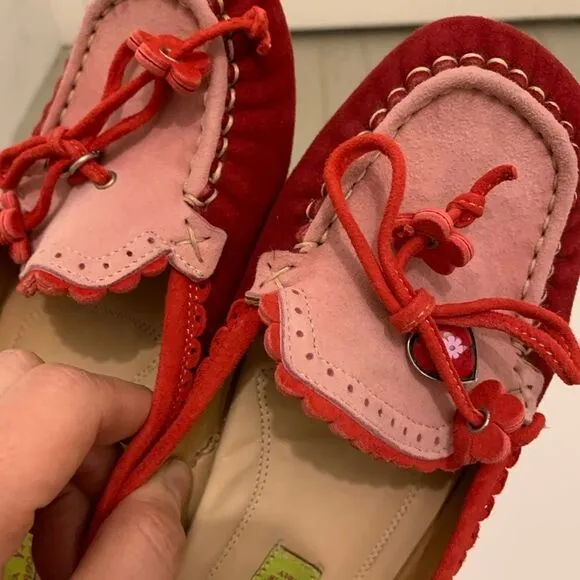 Goffredo Fantini  Red Loafers Size 39