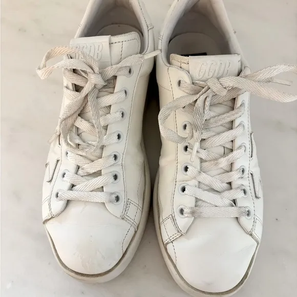 Golden Goose Pure Star Women's White Sneakers